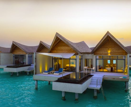 Luxury Water Villas page